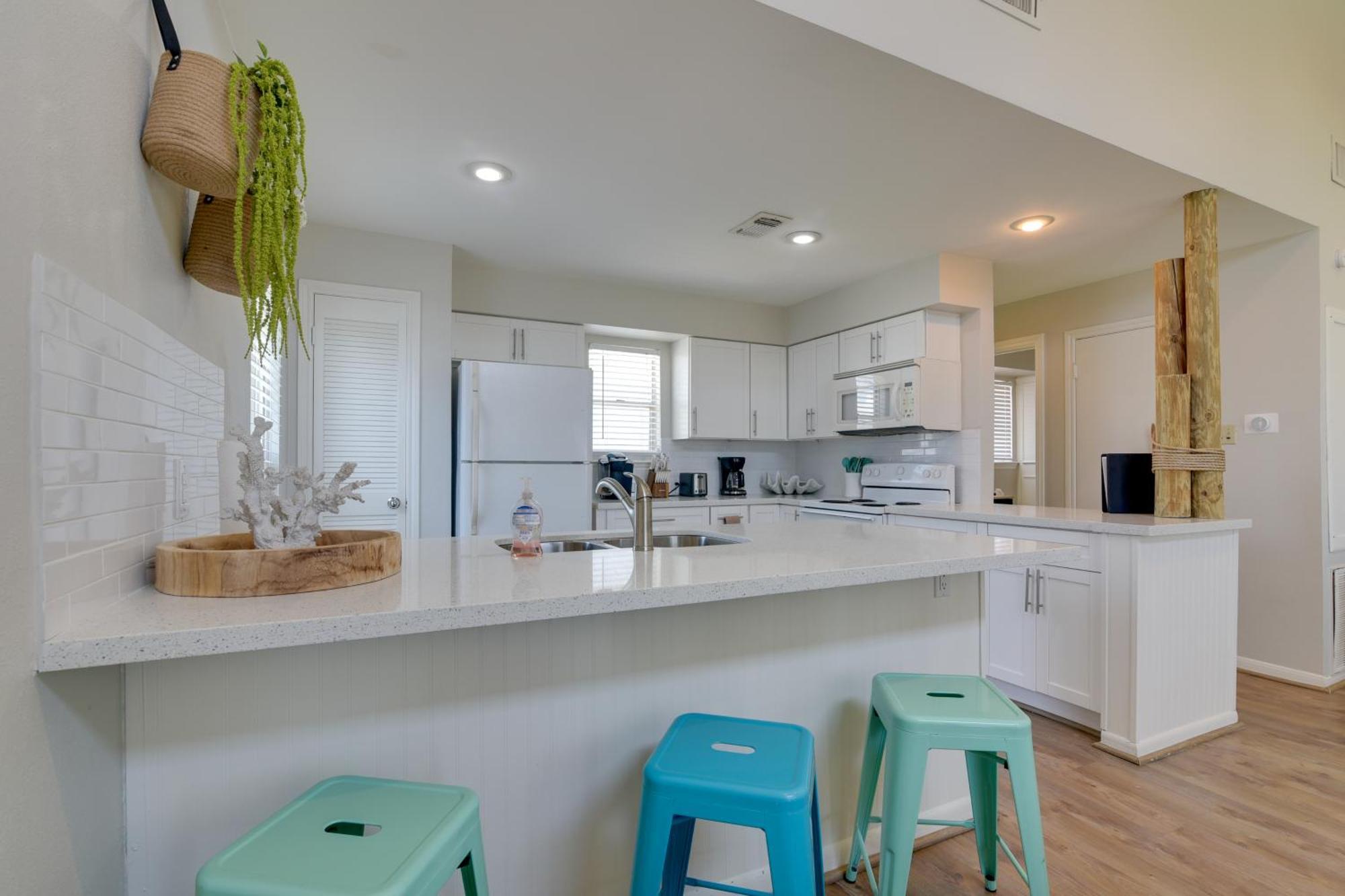 Galveston Townhome With Balconies Walk To Beach! Exterior foto